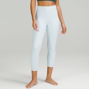 Lululemon Align Leggings 25” size 10 in Powder Blue